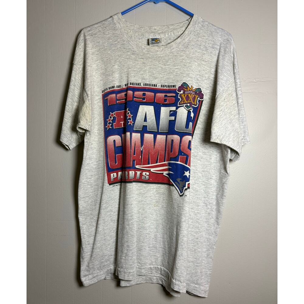 New England Patriots Superdome Super Bowl XXXI 1996 AFC Champs XL Shirt